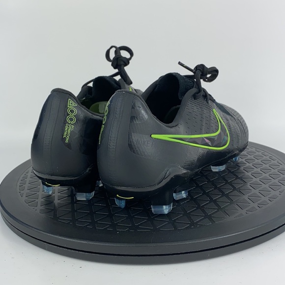 Nike Phantom Venom Elite FG Soccer Cleats Black/Volt AO7540-007 Men's Size 5 - Picture 5 of 11
